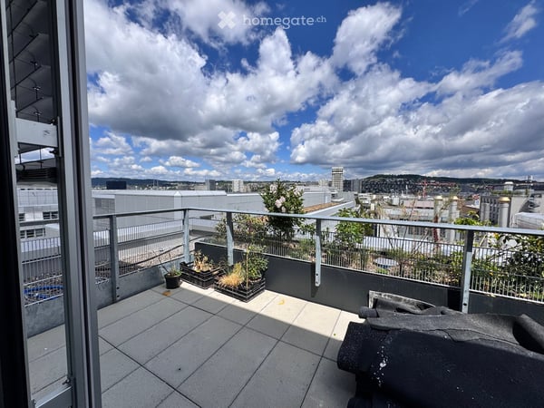 Büro über den Dächern Zürichs (mit Dachterrasse) 5