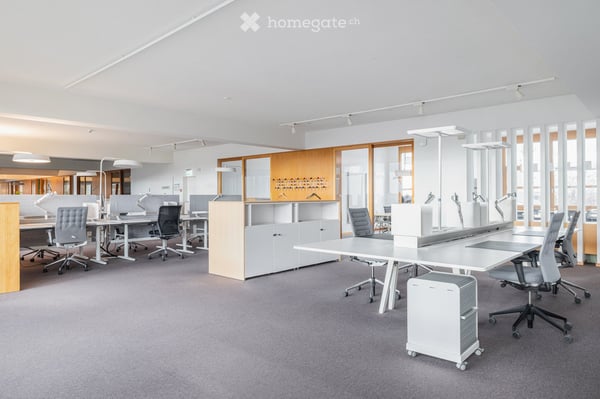 Büroflächein Birsfelden – gut erschlossen, sofort verfügbar, gerne auch erstklassig möbliert 6
