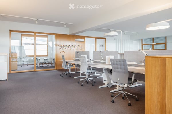 Büroflächein Birsfelden – gut erschlossen, sofort verfügbar, gerne auch erstklassig möbliert 8