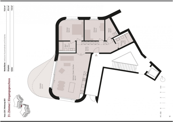 Ruheoase im beliebten Seefeld Quartier 12