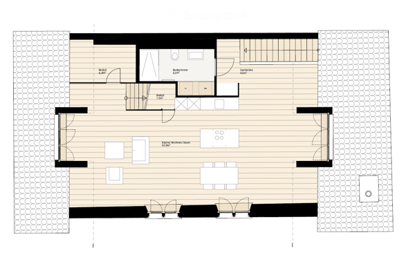 Aussergewöhnliche Dachwohnung mit Galerie – Marktgasse 61, Winterthurer Altstadt 9