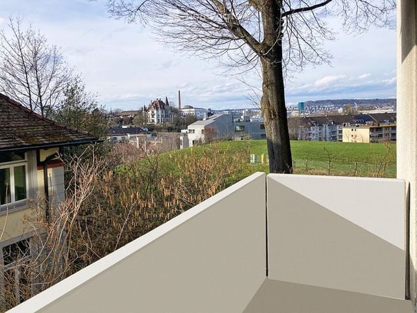 Charmante und helle Wohnung mit Balkon und eigenem Gartensitzplatz in Zürich-Enge 3