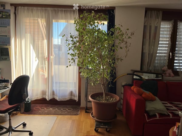 Gemütliche 3.5-Zimmer-Wohnung mit Balkon und schöner Aussicht in Staffelbach 1