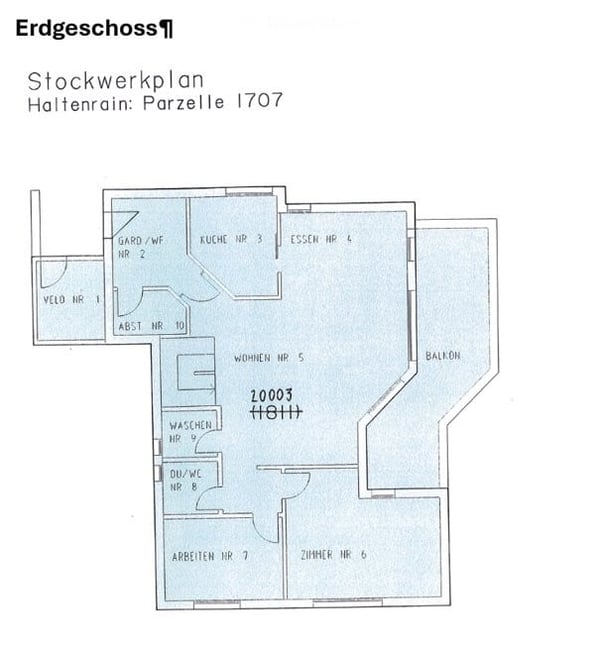 Grosszügige 6.5-Zimmer-Wohnung mit Balkon und schöner Aussicht in Schwanden GL 5