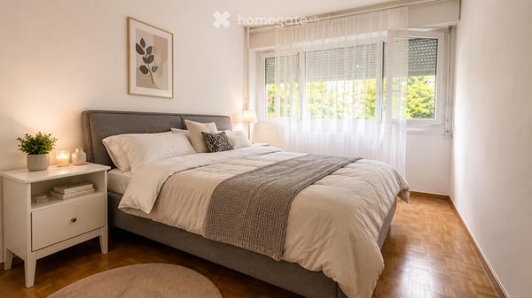 LEASE TAKEOVER: Spacious Unfurnished 5.5-Rooms Apartment with Balcony in Petit-Saconnex, Geneva 3