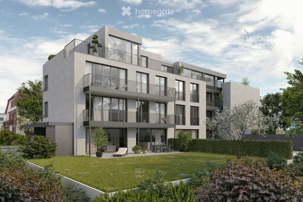 Gehobenes Wohnen in Allschwil – 5.5-Zimmer-Neubauwohnung mit Westbalkon und Einstellhalle 3