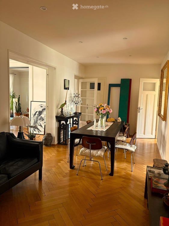 Tres bel appartement 4.5 pièces à Genève – Avenue de Champel  Reprise de bail pour un an 4