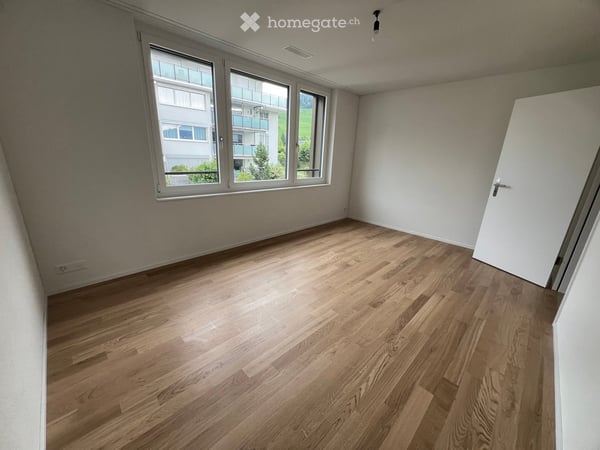 Neue, naturnahe 4.5-Zimmer-Wohnung im Herzen von Sattel 7