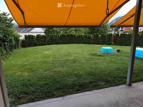 Geräumige 4.5-Zimmer-Wohnung, zwei Tiefgaragen, grosser Garten,  in Oberriet SG 13