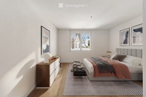 Moderne 3.5 -Zimmer-Neubauwohnungen mit Balkon und schöner Aussicht in Birchwil 6