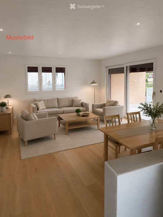 Helle 5.5-Zimmer Maisonette-Neubauwohnung mit Balkon in Jonen 7