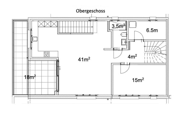 Helle 5.5-Zimmer Maisonette-Neubauwohnung mit Balkon in Jonen 4