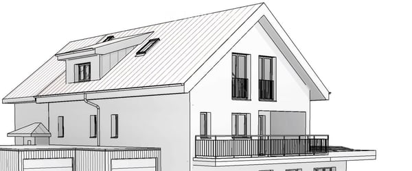 Helle 5.5-Zimmer Maisonette-Neubauwohnung mit Balkon in Jonen 2
