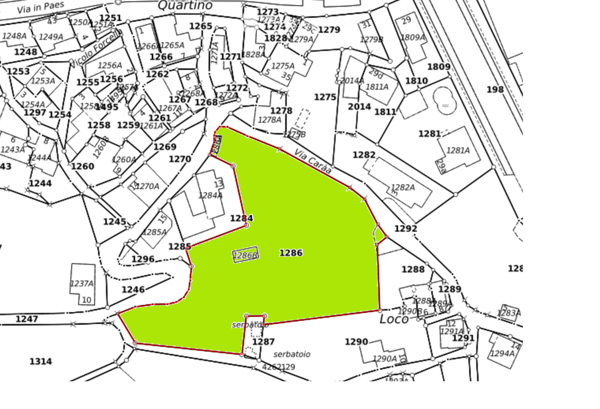 Terreno in zona tranquilla, ideale per progetto residenziale / Grundstück ideal für Wohnbauprojekt 3