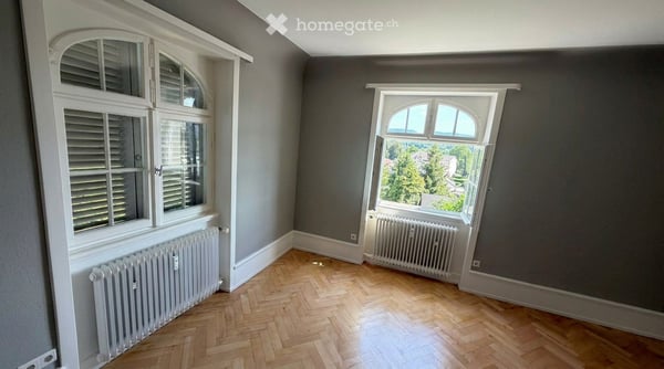 Nahe Basel/Riehen: Stilvolle 4-Zimmer-Wohnung in Gartenstadt-Villa mit Parklandschaft 12