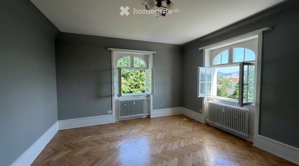 Nahe Basel/Riehen: Stilvolle 4-Zimmer-Wohnung in Gartenstadt-Villa mit Parklandschaft 11