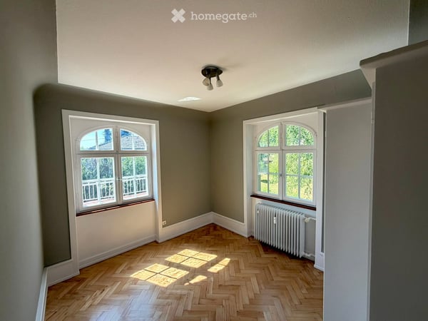 Nahe Basel/Riehen: Stilvolle 4-Zimmer-Wohnung in Gartenstadt-Villa mit Parklandschaft 15