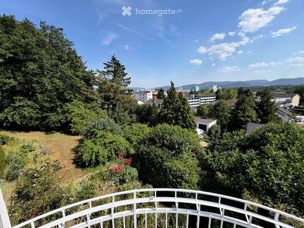 Nahe Basel/Riehen: Stilvolle 4-Zimmer-Wohnung in Gartenstadt-Villa mit Parklandschaft 8