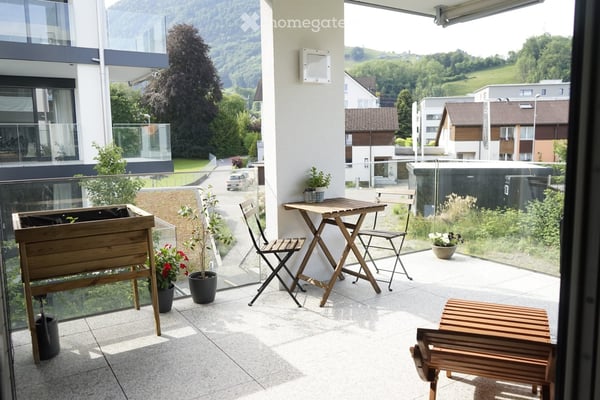 3,5-Zimmer-Wohnung in ruhiger, zentraler Lage im steuerbegünstigten Galgenen 2