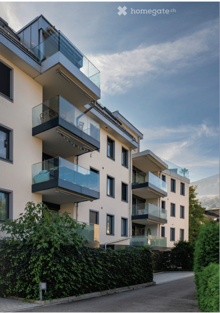 3,5-Zimmer-Wohnung in ruhiger, zentraler Lage im steuerbegünstigten Galgenen 7
