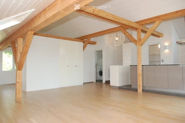 Helle 1.5-Zimmer-Wohnung mit Balkon und Panoramablick in Volketswil 2