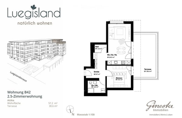 Traumwohnung 2.5-Zimmer-Neubauwohnung mit Terrasse in Schwamendingen 6