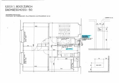 Charmante 3-Zimmer-Dachwohnung im Altbau – Zürich Wiedikon 10