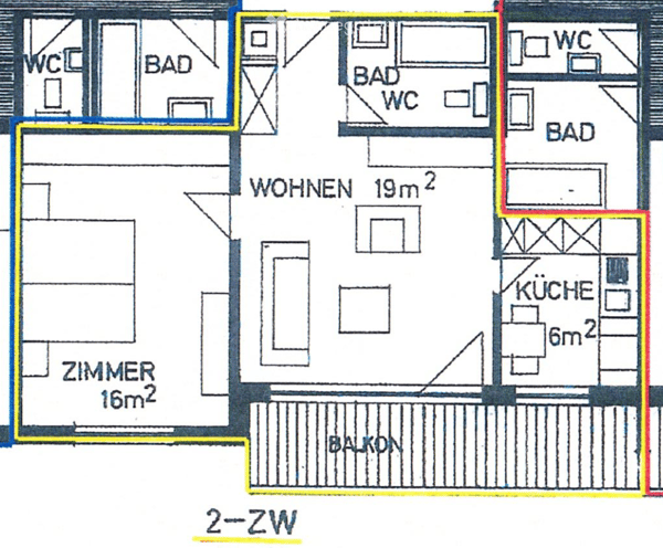 Gemütliche 2-Zimmer-Wohnung mit Balkon in Ganterschwil 12