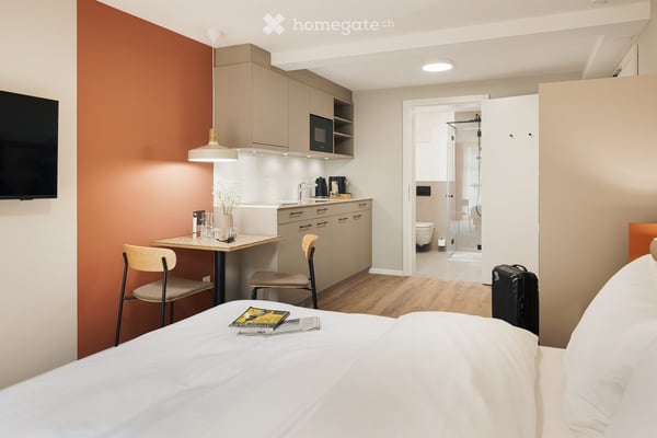 Möbliertes Boutique-Studio Zürich City – all-inclusive, flexibel ab 3 Monaten 6