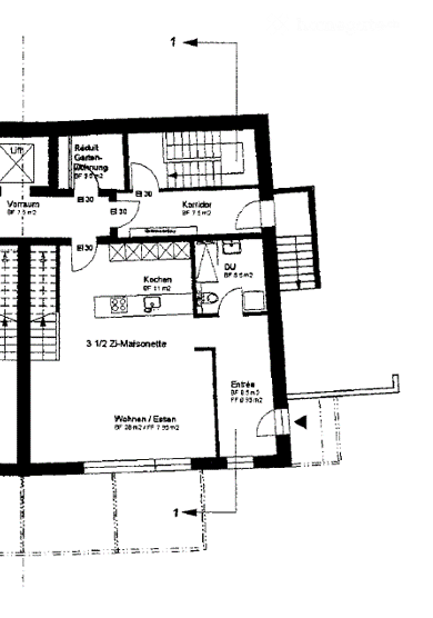 Grosszügige 3.5-Zimmer-Maisonette- Gartenwohnung mit Aussicht in Zürich-Wipkingen 5
