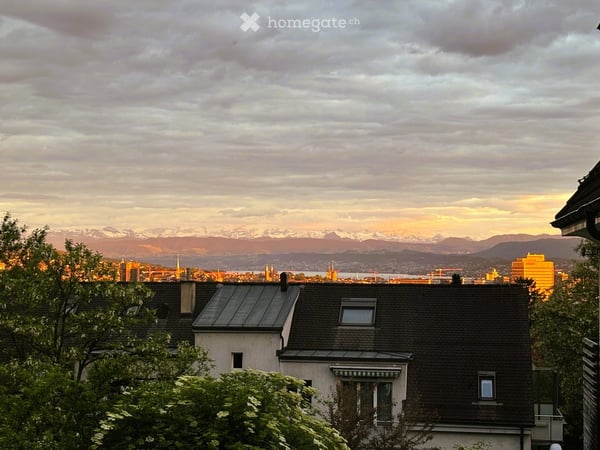 Grosszügige 3.5-Zimmer-Maisonette- Gartenwohnung mit Aussicht in Zürich-Wipkingen 2
