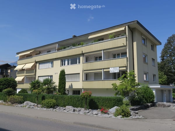 Zentral Wohnen in Stansstad - Sonnige 3 1/2-Zimmer Wohnung! 2