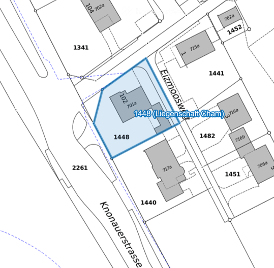 Baulandgrundstück nahe dem Ortszentrum von Cham (Wohnzone W2) 7