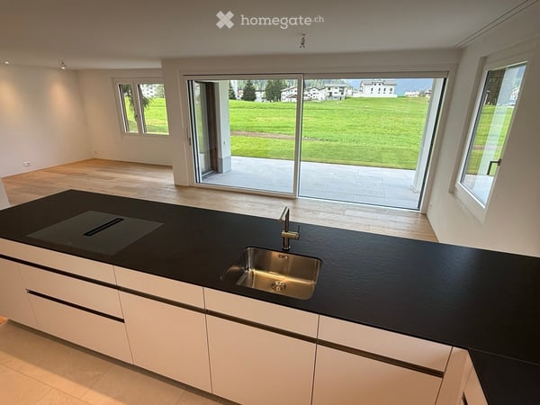 Exklusive 1.5 Zimmer Neubau-Erstwohnung 150m2 im Erdgeschoss, Erstbezug 1