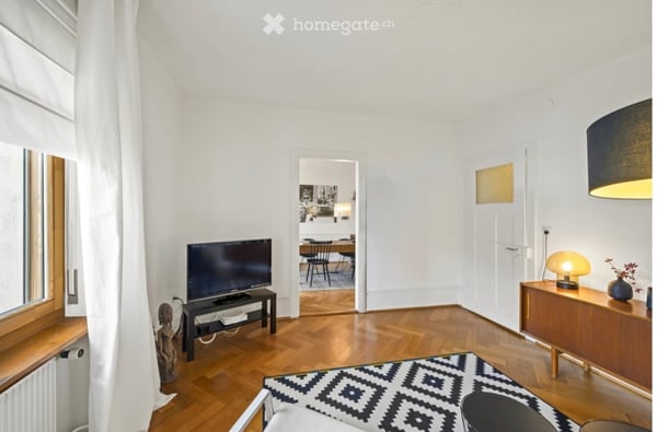Stilvoll möblierte 3.5-Zi-Altbauwohnung in 4055 Basel – All-inclusive 6