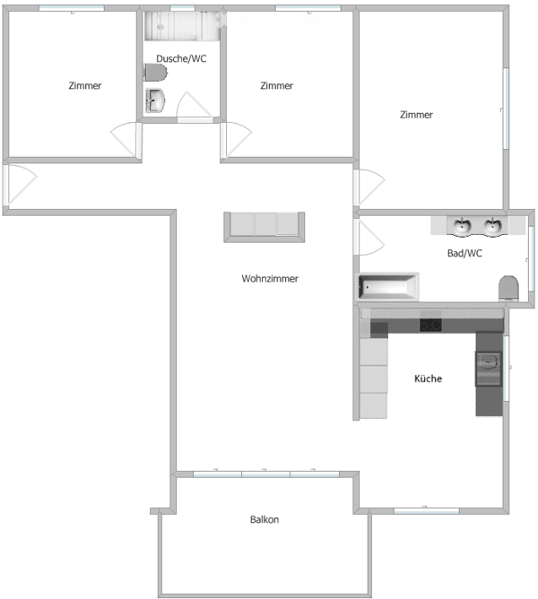 Attraktive und gepflegte 4.5-Zi.-Wohnung! 14