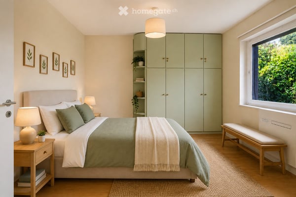 Porza Via Tesserete – 3.5 locali panoramico all’ultimo piano con terrazza, piscina e area wellness 8