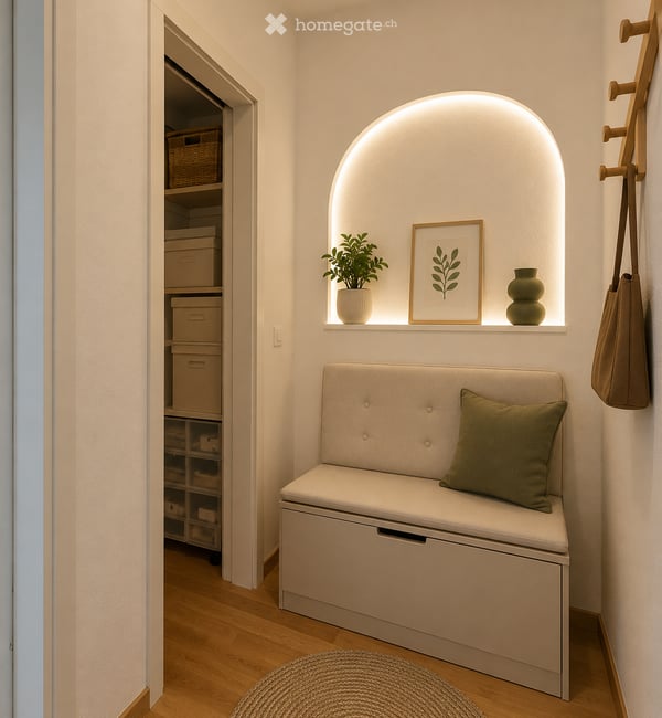 Porza Via Tesserete – 3.5 locali panoramico all’ultimo piano con terrazza, piscina e area wellness 15