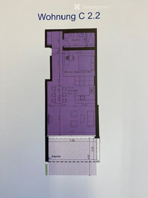 Moderne und grosszügige Wohnung mit 78 m2 Wohnfläche und grossem Gartensitzplatz 10