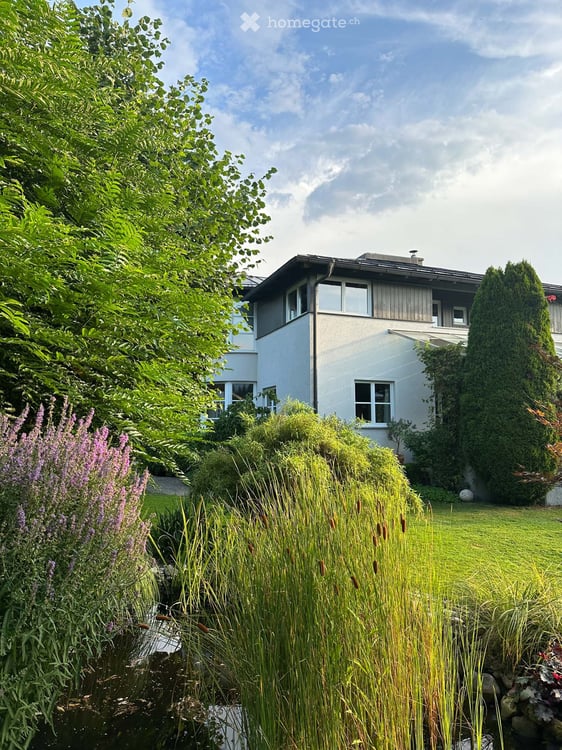 Architektenhaus südlich von Salzburg mit Pool, Naturteich & Büro-/Wohntrakt 16