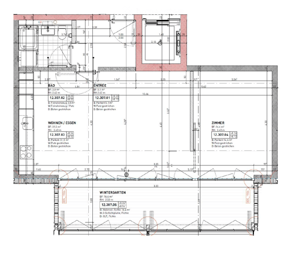 Moderne 2.5-Zimmer-Wohnung im 3. Stock mit grossem Wintergarten an ruhiger Lage in Pfäffikon ZH 7