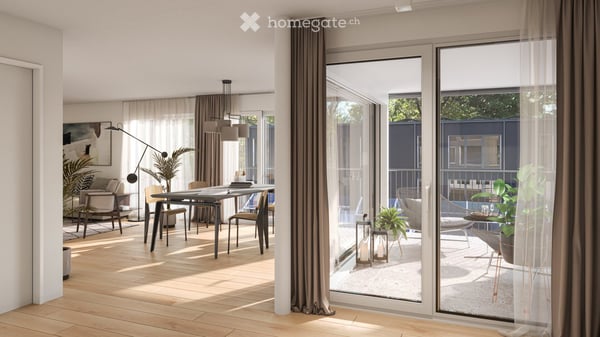 Hochwertige Neubau Dachgeschosswohnung in Brugg AG