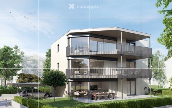 Moderne 4.5-Zimmer-Dachwohnung in ruhiger Lage von Arlesheim