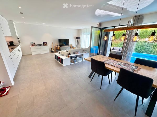 Moderne 2.5-Zimmer-Wohnung mit Garten in Merenschwand – Neubau 2024