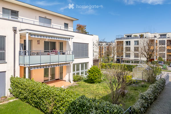 3 1/2 Zimmer Gartenwohnung nahe Shoppingcenter
