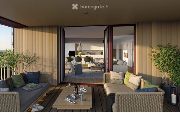 Erstbezug - Neue 3.5 Zimmer-Wohnung in Cham zu vermieten  / New 3.5-room apartment for rent in Cham 2