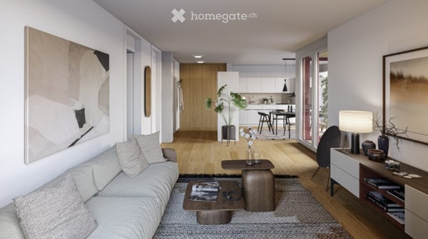 Erstbezug - Neue 3.5 Zimmer-Wohnung in Cham zu vermieten  / New 3.5-room apartment for rent in Cham 1