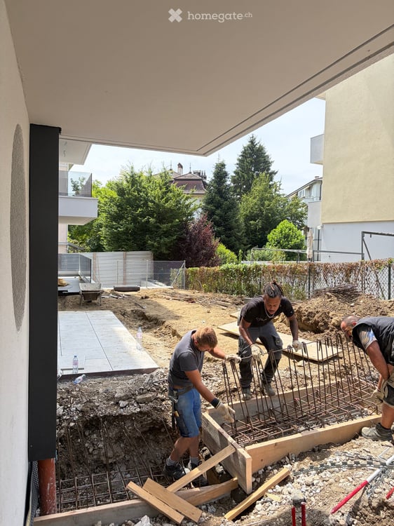 Charmant appartement neuf de 2 pièces avec terrasse et jardin à Lausanne 11
