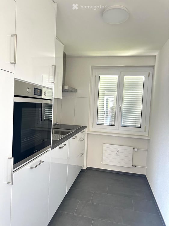 Helle sanierte 4-Zimmer-Wohnung mit Balkon und schöner Aussicht in Horw 1
