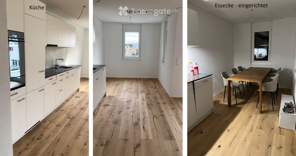 Wohnung in Dietlikon mit ÖV-Anschluss und Aussicht